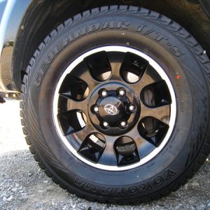 Wheel：fj cruiser black color package