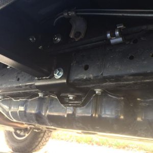 Rear driver's side install with KDSS.