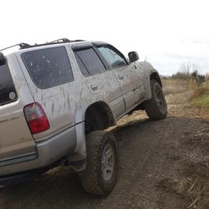 getting dirty