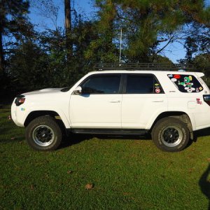 OME 885 2" front, Traxda 1.25 spacer rear