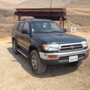 Out at Carnegie in Livermore, CA. First time testing out offroad.