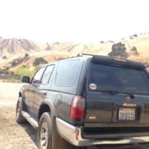 Out at Carnegie in Livermore, CA. First time testing out offroad.