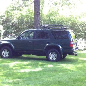New roof rack (mega warrior)
