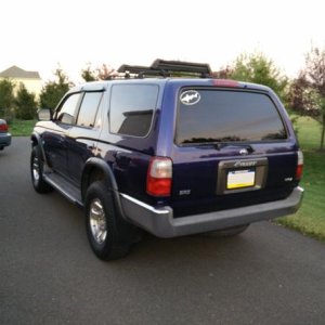 Threw on my snowboard rack