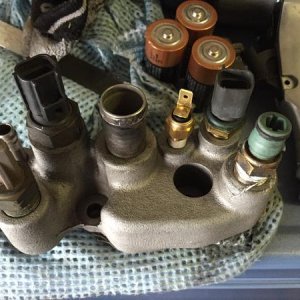 new water bypass outlet