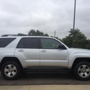 Post taco swap 
Front: 1.75"