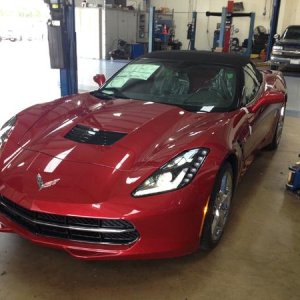 2014 Chevrolet Corvette Stingray Convertible
2LT, Crystal Red Metallic/Jet Black, 6A
