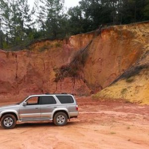 clay pit in the ocala national forest