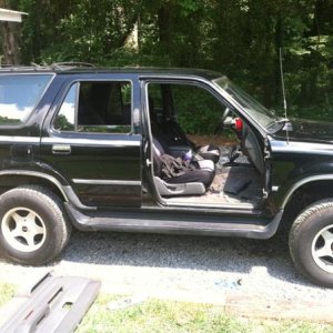 Trying something new, took the doors off.