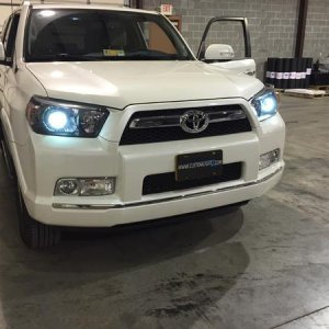 First pic of projector Retro Fit