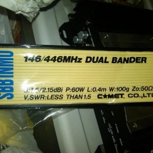 commet antenna dual band