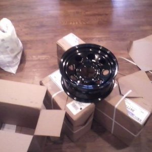 Crager soft 8`s, 
16', 6 on 5.5, 4' BS