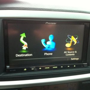 Pioneer AVIC Z130BT installed