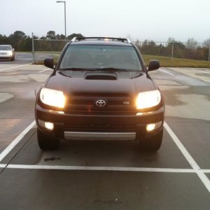 Fog Light Mod   Brights ON