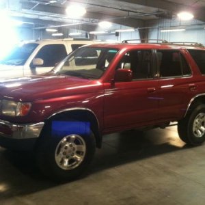 Before the toytec 3" and 285/75R16's went on.