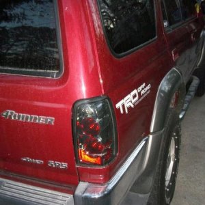 Smoked tail lights