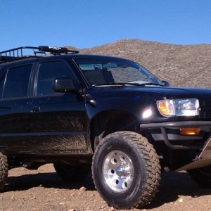pose3 - Local Off-road spot off of I-15 in SoCal. New Cooper MTs test run.
