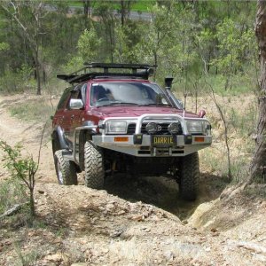 During a hillclimb