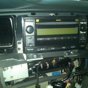 radio exposed