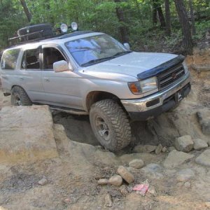 testin out the rock sliders