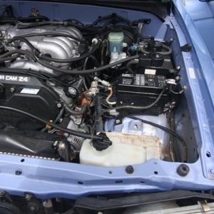 Removed stock battery