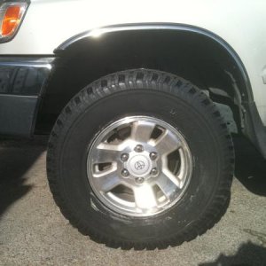 After: BF Goodrich LT265/75/R16's