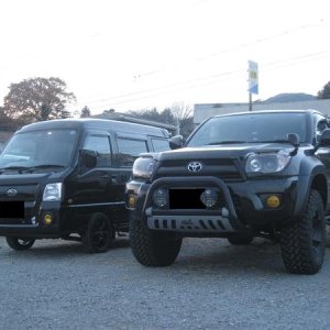 TOYOTA 4RUNNER　＆　SUBARU SAMBAR


My second car