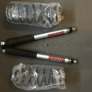 Boss shocks and superflex coils for the rear