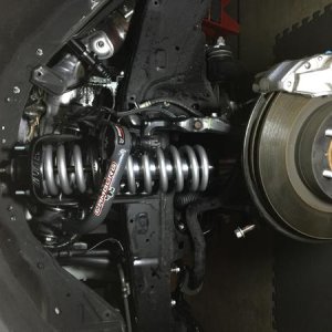 Boss coilover and camburg uca installed