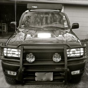 Hood Scoop Light Bar