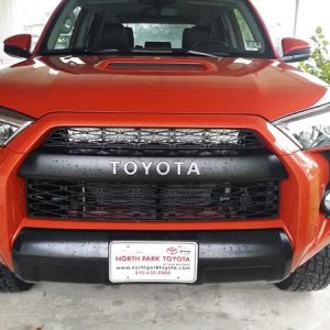 Rigid light bar