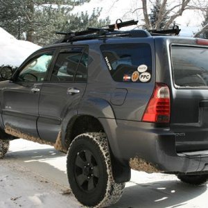 OME 885/895
Nitro Sport Shocks all around 
BFG 265/70/17