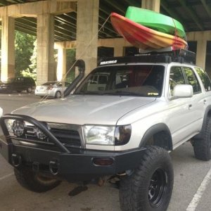 Took the kayaks out