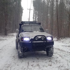 A little fun in the snow