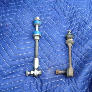 Stock sway bar link vs new