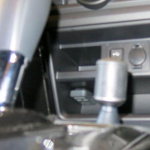 Cubby slot mount, you'd never know its there unless you are looking for it.