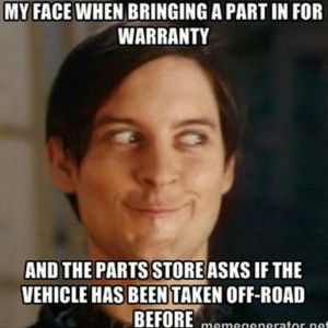 Me when I bring in cv axles...