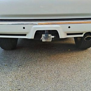 VT Tailgate Hitch Cover