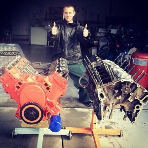 1967 Dodge 440ci and 1982 Jag 5.3L V12 projects.