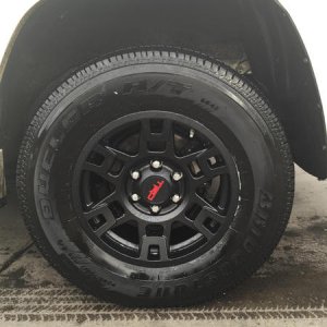 TRD Pro wheels