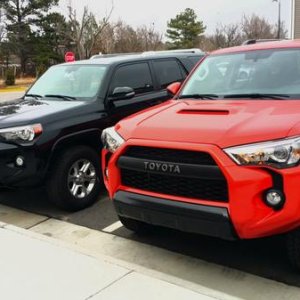 Parking beside my neighbors sr5.