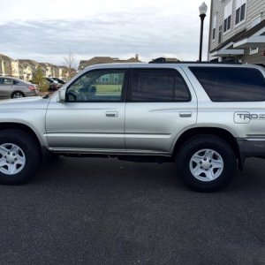 TRD decals on