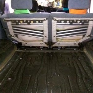 Prepping the cargo area