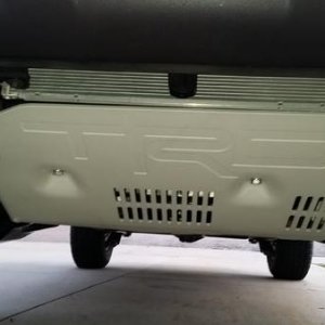 TRD Pro Skid installed