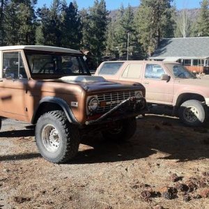 The "Mudrunner with our 1974 Ford Bronco