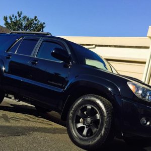 New look!! Plasti dip rims