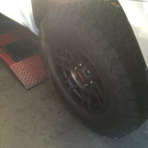 New Tires and Wheels