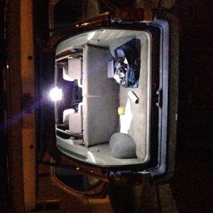 Led interior panels installed