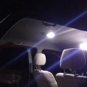 Led interior panels installed