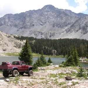 Como Lake, Blanca Peak trail